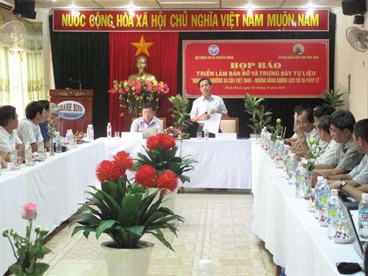 L’Exposition sur Hoang Sa et Truong Sa à Binh Dinh - ảnh 1